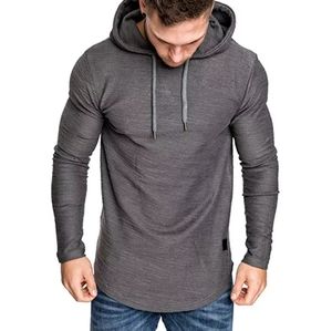 HOODED COTTON LONG SLEEVE SHIRTZ